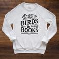 Birding Bird Watcher Birder Easily Distracted By Birds Books Raglan Sleeve Sweatshirt Heather Mustard Birding Bird Watcher Birder Easily Distracted By Birds Books Raglan Sleeve Sweatshirt Heather Mustard