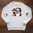 Bite Christmas Vampire Santa Claus Vintage Comic Book Style Raglan Sleeve Sweatshirt Heather Mustard Bite Christmas Vampire Santa Claus Vintage Comic Book Style Raglan Sleeve Sweatshirt Heather Mustard