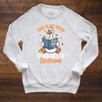 This Is My Book Character Costume Literacy Week Raglan Sleeve Sweatshirt Heather Mustard