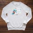 This Is My Book Character Costume Book Lovers Raglan Sleeve Sweatshirt Heather Mustard