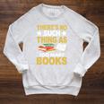 Book Club Members Quote Premium Tri-Blend Raglan Sleeve Sweatshirt Heather Mustard