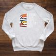A Book A Day Keeps Reality Away Bookworm Raglan Sleeve Sweatshirt Heather Mustard