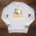 Book Dragon Librarian Book Lovers Raglan Sleeve Sweatshirt Heather Mustard