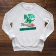Im A Book Dragon Not A Worm Dragon Raglan Sleeve Sweatshirt Heather Mustard