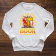 Book Dragon Reader Reading Books Library Literacy Raglan Sleeve Sweatshirt Heather Mustard Book Dragon Reader Reading Books Library Literacy Raglan Sleeve Sweatshirt Heather Mustard