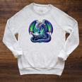 Book Dragon Reading Lover Raglan Sleeve Sweatshirt Heather Mustard Book Dragon Reading Lover Raglan Sleeve Sweatshirt Heather Mustard