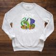 Book Dragon Smart Readers Raglan Sleeve Sweatshirt Heather Mustard
