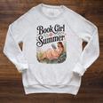 Book Girl Summer Vacation Bookworm Beach Girly Raglan Sleeve Sweatshirt Heather Mustard Book Girl Summer Vacation Bookworm Beach Girly Raglan Sleeve Sweatshirt Heather Mustard