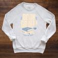 Book Group Reader Club Crew Cozy Nights Book Club Raglan Sleeve Sweatshirt Heather Mustard