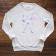 Book Lover Bookworm Reading Books Butterfly Raglan Sleeve Sweatshirt Heather Mustard