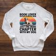 Book Lover Golden Retriever Mom Just One More Chapter Raglan Sleeve Sweatshirt Heather Mustard Book Lover Golden Retriever Mom Just One More Chapter Raglan Sleeve Sweatshirt Heather Mustard