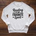 Book Lover Saying Humor Reading Is My Favorite Sport Raglan Sleeve Sweatshirt Heather Mustard Book Lover Saying Humor Reading Is My Favorite Sport Raglan Sleeve Sweatshirt Heather Mustard