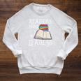 Book Lovers Librarians Avid Readers Make Leaders Bookworms Raglan Sleeve Sweatshirt Heather Mustard