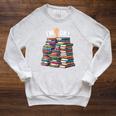 Book Lovers Book Nerd Bookworm I'm Ok Raglan Sleeve Sweatshirt Heather Mustard Book Lovers Book Nerd Bookworm I'm Ok Raglan Sleeve Sweatshirt Heather Mustard