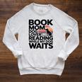 Book Mom Dog Lover Reading While My Dog Waits Premium Tri-Blend Raglan Sleeve Sweatshirt Heather Mustard Book Mom Dog Lover Reading While My Dog Waits Premium Tri-Blend Raglan Sleeve Sweatshirt Heather Mustard