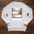 Book Reader Reading Lover Raglan Sleeve Sweatshirt Heather Mustard