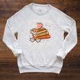 Book Reading Kafee Librarian Vele Books And Little Time Raglan Sleeve Sweatshirt Heather Mustard Book Reading Kafee Librarian Vele Books And Little Time Raglan Sleeve Sweatshirt Heather Mustard