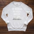 Book Reading Quote My Weekend Is Fully Booked Reader Raglan Sleeve Sweatshirt Heather Mustard Book Reading Quote My Weekend Is Fully Booked Reader Raglan Sleeve Sweatshirt Heather Mustard