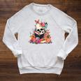Book Reading Skull Skeleton Flowers Floral Bookish Butterfly Raglan Sleeve Sweatshirt Heather Mustard Book Reading Skull Skeleton Flowers Floral Bookish Butterfly Raglan Sleeve Sweatshirt Heather Mustard