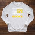 Book Restoration Never Too Old To Restorate Books Book Lover Raglan Sleeve Sweatshirt Heather Mustard