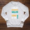 Book Stuff Book Lovers Comic Book Raglan Sleeve Sweatshirt Heather Mustard