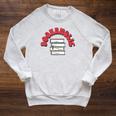 Bookaholic Book Lovers Librarian Teacher Book Reader Raglan Sleeve Sweatshirt Heather Mustard