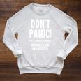 Bookclub Manager Raglan Sleeve Sweatshirt Heather Mustard