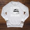 My Weekend Is All Booked Book Lover & Reading Raglan Sleeve Sweatshirt Heather Mustard My Weekend Is All Booked Book Lover & Reading Raglan Sleeve Sweatshirt Heather Mustard