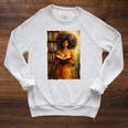Bookish Melanin Afro Girl Reading Book Bookstore Woman Raglan Sleeve Sweatshirt Heather Mustard Bookish Melanin Afro Girl Reading Book Bookstore Woman Raglan Sleeve Sweatshirt Heather Mustard