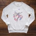 Books & Ballet Raglan Sleeve Sweatshirt Heather Mustard