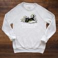 I Like Books & Cats More Than People Cat Book Lover Reading Raglan Sleeve Sweatshirt Heather Mustard I Like Books & Cats More Than People Cat Book Lover Reading Raglan Sleeve Sweatshirt Heather Mustard