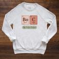 Books And Coffee Periodic Table Elements The Perfect Element Raglan Sleeve Sweatshirt Heather Mustard