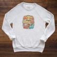 Books Coffee Repeat Cozy Reading Lifestyle Premium Tri-Blend Raglan Sleeve Sweatshirt Heather Mustard