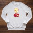 Books Are Cool Fun Reading Premium Raglan Sleeve Sweatshirt Heather Mustard