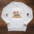 Books And My Hognose Snake Owner Hognose Snake Lover Raglan Sleeve Sweatshirt Heather Mustard