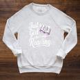 Books Lovers Just A Girl Who Loves Reading Book Worm Kids Raglan Sleeve Sweatshirt Heather Mustard Books Lovers Just A Girl Who Loves Reading Book Worm Kids Raglan Sleeve Sweatshirt Heather Mustard