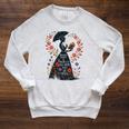Books Minds Umbrellas Quote Reading Lover Vintage Reader Raglan Sleeve Sweatshirt Heather Mustard