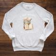 I Like Books More Than People Reading Book Lover Raglan Sleeve Sweatshirt Heather Mustard I Like Books More Than People Reading Book Lover Raglan Sleeve Sweatshirt Heather Mustard