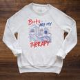 Books Are My Therapy Book Lover Bookworm Library Raglan Sleeve Sweatshirt Heather Mustard Books Are My Therapy Book Lover Bookworm Library Raglan Sleeve Sweatshirt Heather Mustard