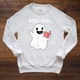 Books Spirit Books Spirit Books Ghost Raglan Sleeve Sweatshirt Heather Mustard