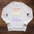 I Like My Books Steamy And My-Music Screamy Quote Raglan Sleeve Sweatshirt Heather Mustard I Like My Books Steamy And My-Music Screamy Quote Raglan Sleeve Sweatshirt Heather Mustard