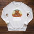 Bookworm I Bookworm I Read Books Hate People Anti Social Raglan Sleeve Sweatshirt Heather Mustard