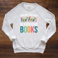 Bro Did You Even Return Your Books Raglan Sleeve Sweatshirt Heather Mustard