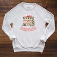 Brother Book First Chapter Birthday Family Matching Party Raglan Sleeve Sweatshirt Heather Mustard