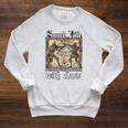 Buhurt Book Of Hours – Epic Knight Fight In Armor Buhurt Raglan Sleeve Sweatshirt Heather Mustard