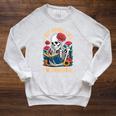 I Buy Books Like I'm Immortal Raglan Sleeve Sweatshirt Heather Mustard