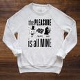 Cat Chocolate Books All Mine Raglan Sleeve Sweatshirt Heather Mustard Cat Chocolate Books All Mine Raglan Sleeve Sweatshirt Heather Mustard