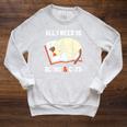Cat Lovers All I Need Is Books & Cats Book Men Women Kids Raglan Sleeve Sweatshirt Heather Mustard