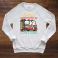 Cats And Books Easily Distracted By Cats And Books Raglan Sleeve Sweatshirt Heather Mustard