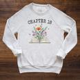 Chapter 18 Book Lovers & Readers 18th Birthday Wildflowers Raglan Sleeve Sweatshirt Heather Mustard Chapter 18 Book Lovers & Readers 18th Birthday Wildflowers Raglan Sleeve Sweatshirt Heather Mustard